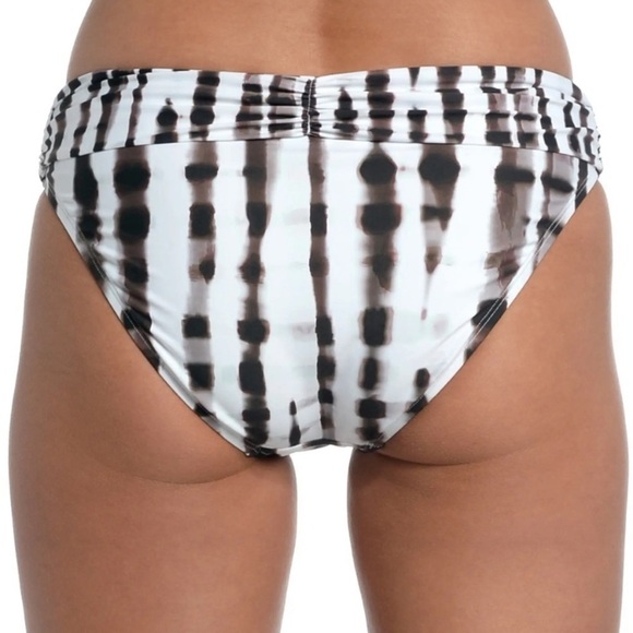 La Blanca Twisted Zebra Print Swim Bottoms NWT - Picture 4 of 6